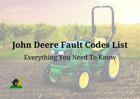 john deere skid steer trouble codes|john deere fault code list.